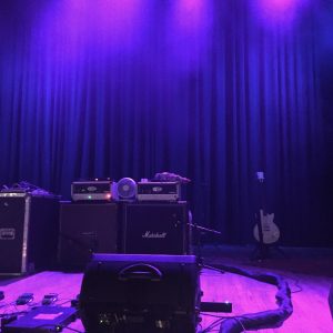 Buckethead's stage before his arrival